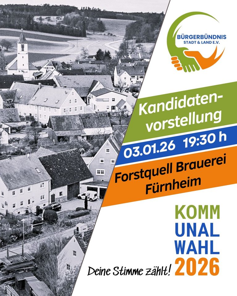Kandidatenvorstellung in Fürnheim